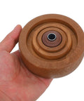 Heavy Duty 4 Inch Nylon Caster Wheel Replacement For Oven Rack And Freezer Cart, High Temperature Roller in hand.