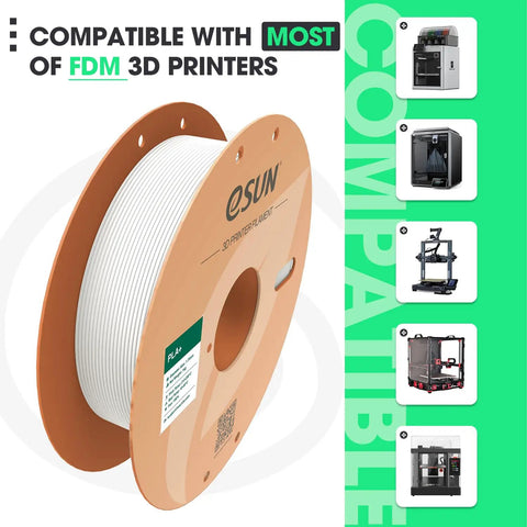 Premium PLA Plus 3D Printer Filament One Point Seven Five Millimeter Jet Black Four Kilogram Coil on spool for FDM printers.