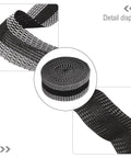 Iron On Hem Tape 5m Roll For Jeans And Heavy Fabric No Sweat Fix Quick Pants Mending Adhesive Strip, close-up detail.