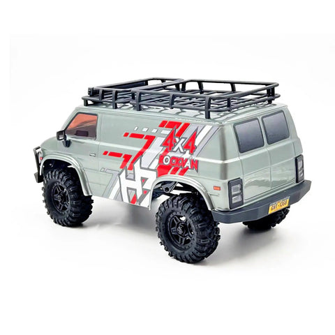 RockVan RC Crawler One Eighteenth Scale With Two Speed Transmission And All Metal Gears Ready To Run Evolved EVO Platform Distinctive Styling