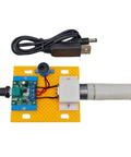 Legit Strong 5V 30mm Stroke Mini Reciprocating Linear Actuator with motor and circuit board for DIY projects.