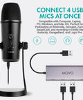 Level Up Your Streams With This Sick Two Person Podcast Bundle Packed With Dual Plug And Play Condenser Mics Four Port Usb Hub And Tough Shield Case For Live Recording Sessions.
