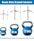 Diagram of 34 Piece Butterfly Toggle Bolts Kit with 1/4 Inch Four Pack 3/16 Inch Eight Pack and 1/8 Inch Twenty Two Pack zinc plated anchors.