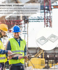 Steel wedge washers in construction scene used for leveling builds with the 10 Pack 1/2 Inch Beveled Square Washers Steel Wedge Fasteners Level Your Build With Zero Slip Secure Anchor Hardware Dialed In Tight Angle Adjustments Heavy Duty Installation Gear.