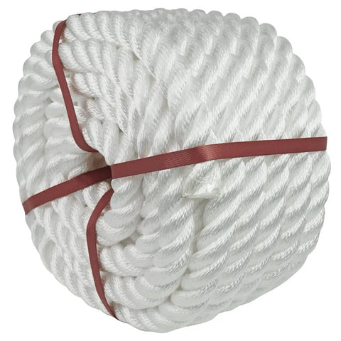 1 Inch 100 Ft Floating Twisted Polypropylene Rope For Marine Use And Wet Projects, Lightweight And UV Resistant