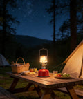 Compact Outdoor Camping Gas Lantern With Lantern Cover Durable Copper And Stainless Steel Body Fits Threaded Flat Gas Tanks For Tent