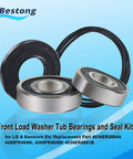 Heavy Duty Front Load Washer Tub Bearing And Seal Replacement Kit designed to quiet loud noises with high-quality sealed bearings and seals.