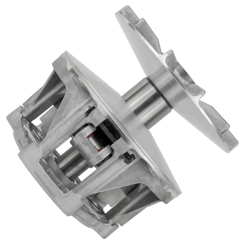 Heavy Duty Primary Drive Clutch For Polaris RZR XP 4 1000 EPS And General 1000 showing metal construction and two way needle bearing design.