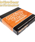 Motive Gear Performance rear master kit box in orange and black with Motive Gear branding