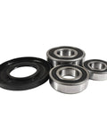 Premium Hella Sturdy Front Load Washer Bearing And Seal Kit with three bearings and one leak-proof seal for Whirlpool machines.