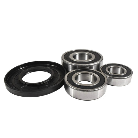 Premium Hella Sturdy Front Load Washer Bearing And Seal Kit with three bearings and one leak-proof seal for Whirlpool machines.