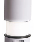 Travel Lamp White, Ultra Compact And Sturdy LED Light With 30,000 Hour Lifespan, Includes Travel Bag, Easy Twist On, No Recharging