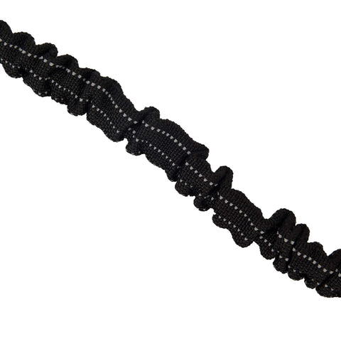 Close-up of retractable bungee cord from Heavy Duty Tool Lanyards 20 Pack Safety Leashes With Retractable Bungee Cord Aluminum Lock Carabiner