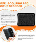 Griddle Cleaning Kit With 3 Replacement Scouring Pads For Flattop Grills Rust Removal Bristle Free Stainless Mesh Cleaner