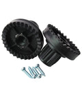 Easy Install M10 Torx Swing Canopy Screws 0.43 Inch Diameter Black 2 Pack with thumb grip for porch and garden swings