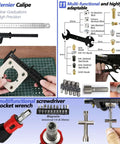 All In One 262 PC 3D Printer Tool Set With Tool Bag For Removal Trimming Finishing Sanding Cleaning And Scraping Pro Grade Nozzle