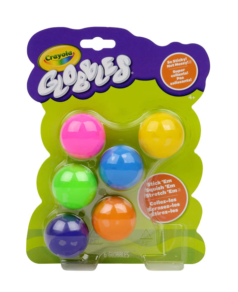 Six Pack Tacky Fidget Balls Bring Instant Chill Vibes And Legit Stress Relief Through Safe Reusable Rubber Squishy Spheres Designed For Effortless Adult Or Tween Sensory Play Anytime Or Anywhere You Gotta Be in vibrant colors.
