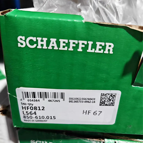 Schaeffler packaging for Heavy Duty One Way Needle Roller Clutch Bearing Drawn Cup Design 8X12X12 Mm low profile build.