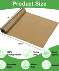 Biodegradable Garden Weed Barrier Paper Roll For Outdoor Gardens And Lawns, Thickened Tear Resistant Landscape Paper, 3 x 100 ft size