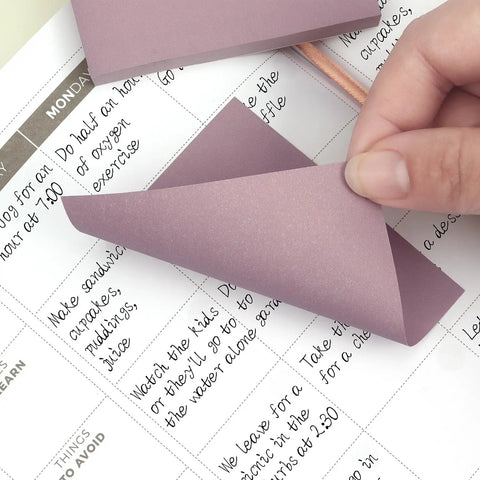 Sticky Notes 3x3 Self Stick Pads With 8 Morandi Colors For Office School And Home, 80 Sheets Per Pad, 560 Total Sheets, Super Sticky Adhesive