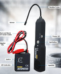Easy To Use Automotive Circuit Tester For Quick Open And Short Circuit Checks Car Wire Tracer And Fault Finder with components labeled