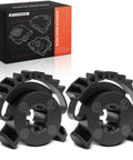 HVAC Heater Blend Door Actuator Gear Kit Fits Dodge Durango And Jeep Grand Cherokee 2011 To 2021 showing two black molded gears with packaging.