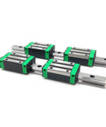 Top Tier HGR20 Linear Guide Rail Set includes two 500mm shafts and four HGH20CA carriage blocks for smooth motion.