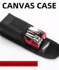 Bike Repair Multitool Kit 21 In 1 With Carry Case including Allen wrenches and chain tool in canvas case