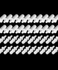 Top Notch Premium 60 Pieces White Plantation Shutter Repair Kit With Slick Heavy Duty Tilt Rod Shafts And Rock Solid Louver Pins For Zero Hassle Window Covering Restoration - View of white mounting pins and shafts.