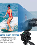 Wireless Eyepiece Camera For Telescopes And Microscopes, 32GB Digital Eyepiece With Built In WiFi showcasing video effects.