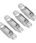 Heavy Duty Nylon Roller Wheels With Double Bearings For Smooth Gliding Sliding Screen Doors Plus Patio Entries Quick Fix Four Pack Replacement Hardware Set, silver metal rollers.