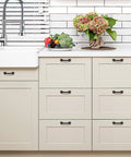 Kitchen cabinets with 3 Inch Square Cabinet Pulls In Matte Black Arch Design For Kitchen Cabinets And Drawers Flat Black Metal Drawer Pulls