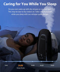 Woman sleeping beside Smart Humidifier For Large Bedroom 5.6L Whisper Quiet Ultrasonic Cool Mist With Humidity Sensor And Timer