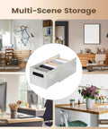 Slick Adjustable Drawer Organizer Slides Easy To Block Any Gap No Sweat Guaranteed For Organizing Makeup Pens And Gear in various home setups.