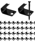 Heavy Duty Stainless Steel Hidden Deck Clips For Dead Simple Wood Flooring Install Top Notch Corrosion Resistant concealed fasteners set of 36 with screws.