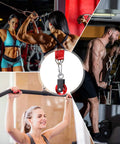 Rock Solid 90mm Aluminum Cable Pulley Wheel For Home Gym Systems Upgrade With 360 Smooth Rotation and Wicked Sturdy Build Handling Heavy Loads Up to 660 Lbs No Skimping On Quality Here with gym users.