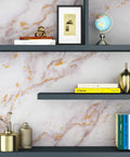 36 Inch By 197 Inch Gold Marble Countertop Contact Paper Waterproof Vinyl Marble Wallpaper Peel And Stick For Kitchen Counters