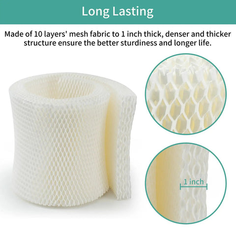 MAF2 Humidifier Filter Replacement Compatible With Aircare MA0800 MA0600 Essick Air MA0800 MA0600 Kenmore 17006 15408 mesh detail