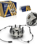 Front Wheel Bearing And Hub Assembly Dual Pack For Ram Trucks Premium Grade includes hub and installation manual.