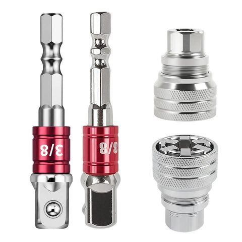Heavy Duty Adjustable Universal Socket Wrench 3/8 Inch Drive Fits 10 To 19 Mm Fasteners is shown from multiple angles, revealing design.