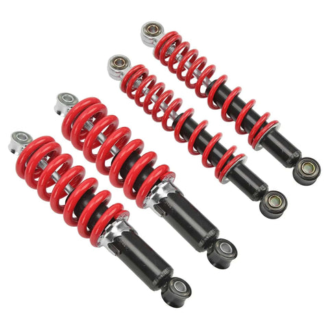 250mm Adjustable Shock Absorber For 50cc 125cc Dirt Pit Bikes ATVs Go Karts Front And Rear Suspension Spring Damper Rugged Universal Fit TaoTao Lifan Redcat And More