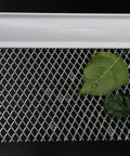 Gutter Guard Leaf Filter Gutter Covers 6 Inch By 21 Feet Aluminum Mesh Screen Roll with leaves