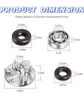 Top Shelf Water Pump Rebuild Kit Including Fresh Impeller Oil Seal And Bearing For Wr250f Yz250f 2001 Through 2013 dimensions