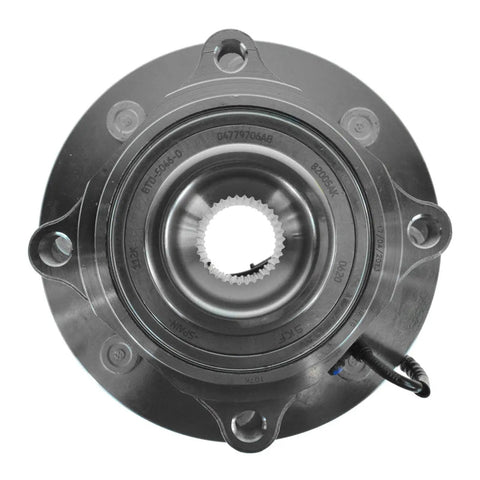 Dead On Smooth Wheel Bearing And Hub Assembly top view showing steel build and OEM fit for hassle free swap and zero vibration.