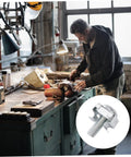 Top Shelf 100 Piece Rack Mount Screws Plus Cage Nuts Forged From Heavy Duty Steel With Zinc Coating To Keep Rust At Bay While You Rack Stack And Run Your Server Gear Like A Pro Without Breaking A Sweat in a workspace setting.