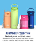 Insulated Kids Food Jar With Spoon 10 Oz Stainless Steel Vacuum Container Keeps Meals Hot Up To Five Hours And Snacks Cold All Day Pink BPA Free Lunch Box collection.
