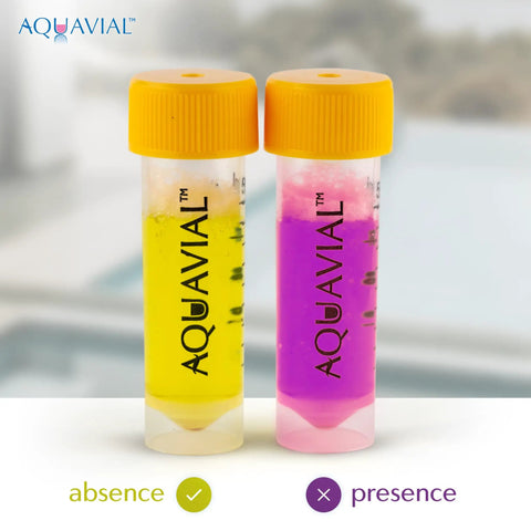 Get an A-Okay read on your well or tap water with this legit 8 pack water testing kit showing color change results.