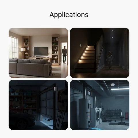 Indoor Motion Sensor RT With Dope Radar Tech And LoRa Long Range 2 Year Battery Life Adjustable Sensitivity in various home settings