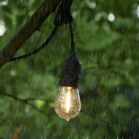 Shatterproof LED String Lights For Indoor Outdoor Use Waterproof And Weatherproof Cozy Warm White 2200K 70LM Output E26 Base