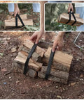 4 Pack Heavy Duty Luggage Tie Straps Featuring Swivel Hog Ring Hooks For Roof Rack Cargo And Truck Bed Hauling Secure Your Gear With Zero Sweat On Long Drives, carrying firewood.